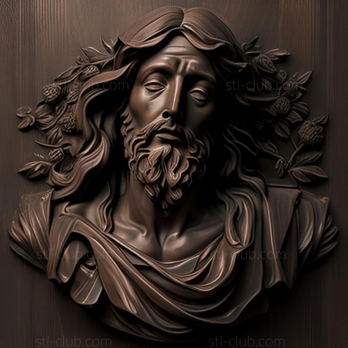 3D model st jesus (STL)